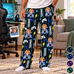 Custom Name Gamer Gifts for Kids - Personalized Pajama Pants