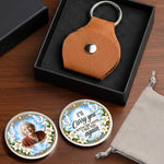 Custom Photo Memorial Keepsake for Loss - Personalized Pocket Hug