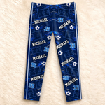 Custom Name Number Soccer Player Gifts For Boys - Personalized Pajamas Pants