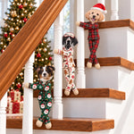 Custom Photo Christmas Pajamas Doll Gifts For Dog And Cat Lovers - Personalized Poseable Plush Doll