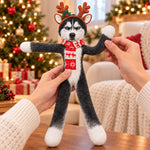 Custom Photo Pet Face Funny Christmas Gifts For Pet Lovers - Personalized Poseable Plush Doll