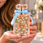 Custom Birth Month Flower Gifts For Women - Personalized Refillable Perfume Bottle