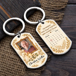 Custom Photo Memorial Angel Tribute Gifts - Personalized Keychain