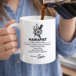 Custom Name Hairstylist Appreciation Gifts for Hairstylist, Hairdresser, Women - Personalized Mug - Making Hair Dreams Come True