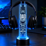 Custom Name Gaming Gifts For Dad - Personalized Headphone Stand