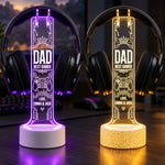 Custom Name Gaming Gifts For Dad - Personalized Headphone Stand
