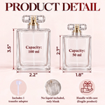 Custom Photo Floral Proposal Wedding Gifts For Bridesmaids - Personalized Refillable Perfume Bottle