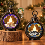Custom Pet Photo In Loving Memory Gifts For Dog And Cat Lovers - Personalized Candlelight Lantern Ornament