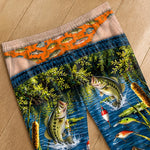 Custom Funny Bass Fishing Gifts For Men - Personalized Pajama Pants