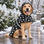 Custom Name Paw Print Dog Lover Gifts For Pet Lovers - Personalized Pet Raincoat