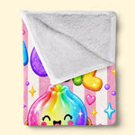 Custom Name Squishy Gifts for Girls - Personalized Blanket