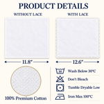 Custom Photo Feather Memorial Gifts - Personalized Handkerchief