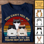 You're Not My Cats - Gift For Cat Lovers, Personalized Unisex T-Shirt