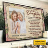 To My Daughter - Find Something Good In Every Day - Upload Image, Personalized Horizontal Poster