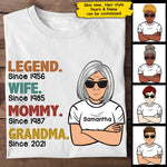 Legend Wife - Personalized Unisex T-Shirt
