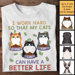 Custom Name Funny Cat Lover Gifts - Personalized Apparel