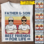 Custom Name Father and Son Gifts - Personalized Apparel