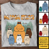 Mama & Kids Bears Family - Personalized Unisex T-shirt, Hoodie - Gift For Mom, Grandma