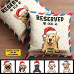 Reserved For Your Pets - Personalized Pillow Case