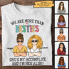 We're More Than Besties - Personalized Unisex T-Shirt, Hoodie