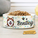 Custom Name Dog Gifts for Pet Lovers - Personalized Pet Bowl