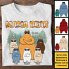 Mama & Kids Bears Family - Personalized Unisex T-shirt, Hoodie - Gift For Mom, Grandma