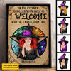 I Welcome Water, Earth, Fire And Air - Personalized Vertical Poster, Halloween Ideas.