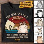 Special To Be A Cat Dad - Gift for Dad - Personalized Unisex T-Shirt