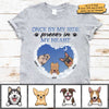 Once By My Side Forever In My Heart - Gift For Dog Lovers, Personalized Unisex T-Shirt