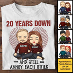 We Still Annoy Each Other - Personalized Unisex T-shirt, Hoodie - Gift For Couples, Husband Wife
