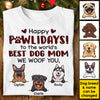 Happy Pawlidays - We Woof You - Personalized Unisex T-Shirt, Hoodie, Sweatshirt