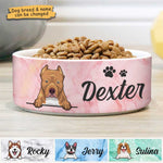Custom Name Dog Lover Gifts - Personalized Pet Bowl