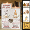 Remembering You Is Easy - But Missing You Is A Heartache - Personalized Candle Holder