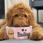 Custom Name Dog Lover Gifts - Personalized Pet Bowl