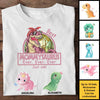 Best Nanasaurus Ever, Ever, Ever - Gift For Mom, Grandma - Personalized Unisex T-shirt, Hoodie