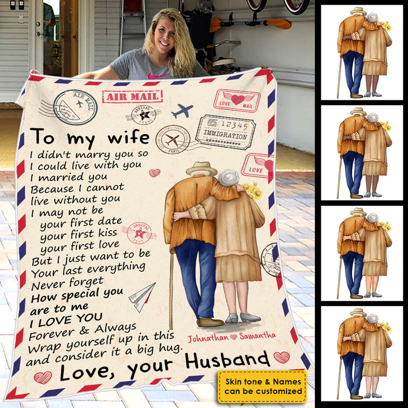 Never Forget How Special You Are To Me - I Love You Forever & Always - Personalized Blanket