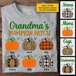 Fall Pumpkin Patch - Personalized Unisex T-Shirt