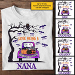 Custom Name Halloween Grandma Gifts - Personalized Apparel