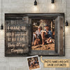 Baby Let's Go Camping - Upload Image, Gift For Couples - Personalized Name & Date Canvas