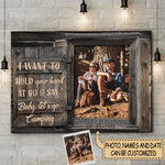 Custom Photo Camping Couple Gifts - Personalized Canvas