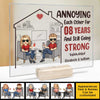 We've Been Annoying Each Other For So Many Years And Now We're Still Going Strong - Gift For Couples, Husband Wife, Personalized Acrylic Plaque