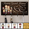 This Is Our Sweet Home - Personalized Key Hanger, Key Holder - Gift For Couples, Husband Wife