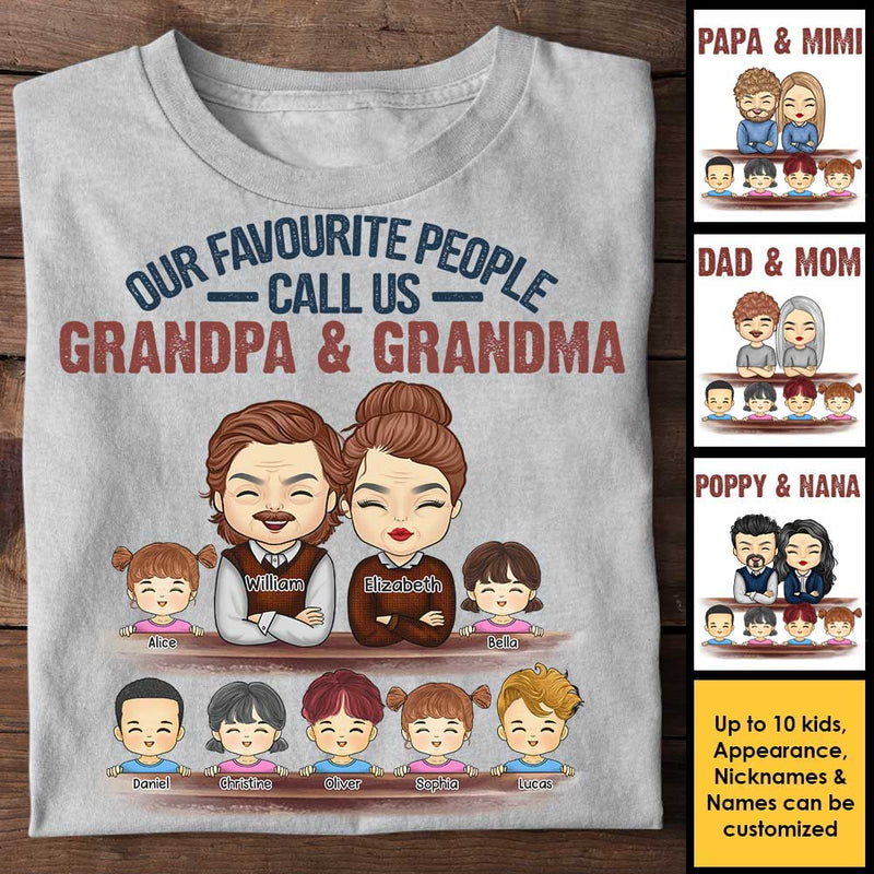 We're Dad & Mom - Personalized Unisex T-shirt, Hoodie - Gift For Couples, Husband Wife
