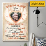 Custom Photo In Loving Memory Memorial Decor - Personalized Poster