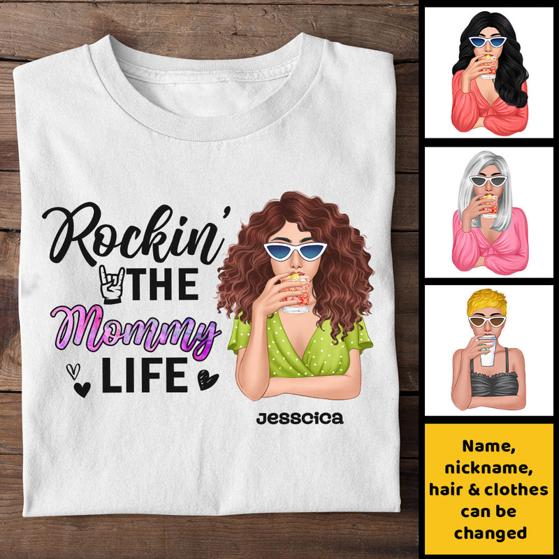 Rockin' The Life - Personalized Unisex T-Shirt