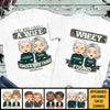 Find A Wife, Find A Good Thing - Personalized Matching Couple T-Shirt - Gift For Couple, Husband Wife, Anniversary, Engagement, Wedding, Marriage Gift