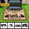 The Best Memories Are Made Camping - Personalized Decorative Mat