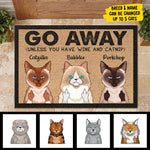 Custom Name Funny Cat Lover Gifts - Personalized Doormat