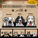 Custom Dog Portrait Welcome Gifts for Dog Lovers - Personalized Doormat