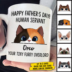 Custom Cat Name Father's Day Gifts for Cat Dads - Personalized Mug